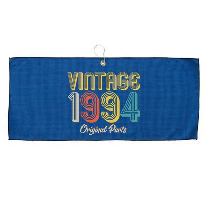 Vintage 1994 Original Parts 30th Birthday Large Microfiber Waffle Golf Towel