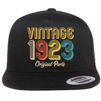 Vintage 1923 Original Parts 100th Birthday Flatbill Hat