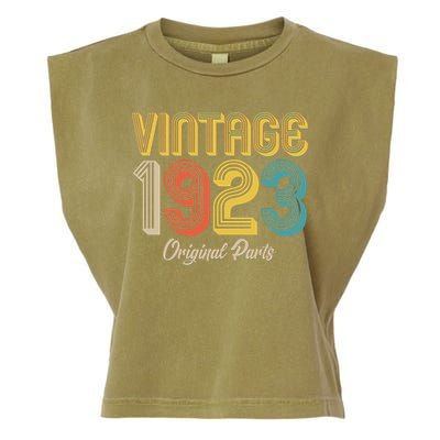 Vintage 1923 Original Parts 100th Birthday Garment-Dyed Women's Muscle Tee