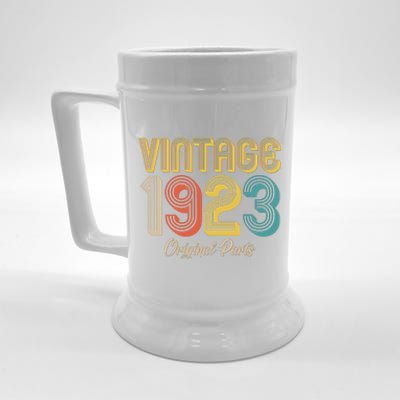 Vintage 1923 Original Parts 100th Birthday Beer Stein