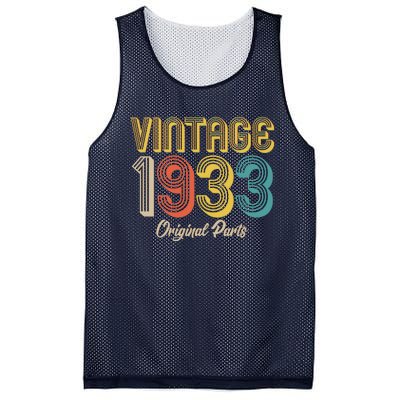 Vintage 1933 Original Parts 90th Birthday Mesh Reversible Basketball Jersey Tank