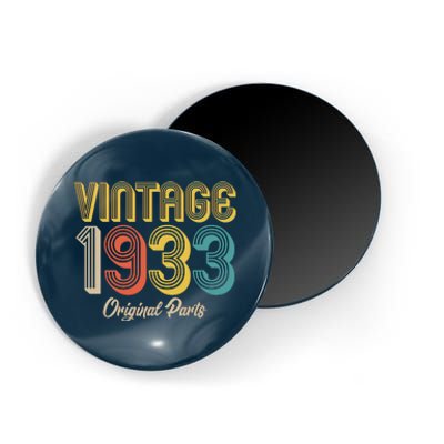 Vintage 1933 Original Parts 90th Birthday Magnet