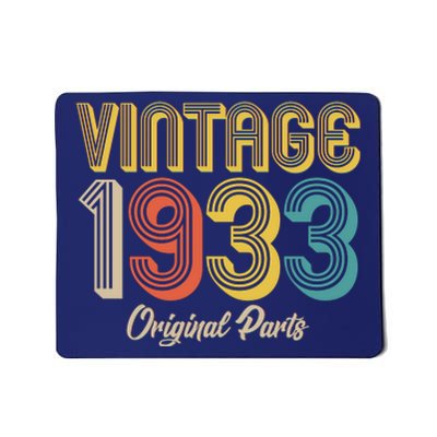 Vintage 1933 Original Parts 90th Birthday Mousepad