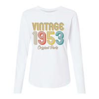 Vintage 1953 Original Parts 70th Birthday Womens Cotton Relaxed Long Sleeve T-Shirt