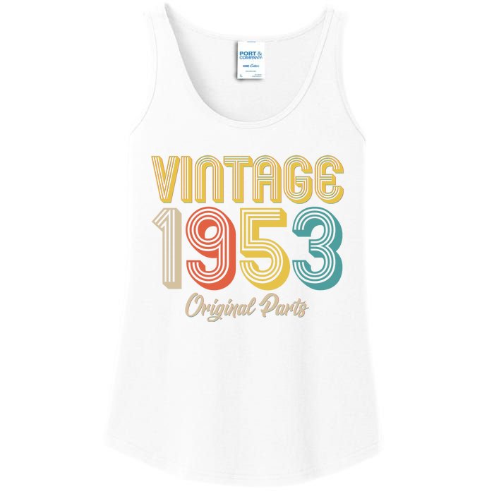 Vintage 1953 Original Parts 70th Birthday Ladies Essential Tank