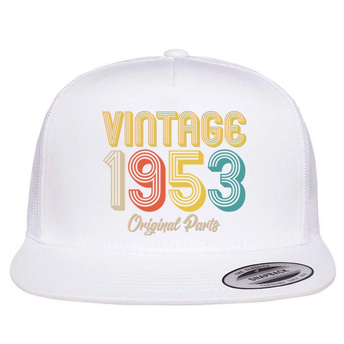 Vintage 1953 Original Parts 70th Birthday Flatbill Hat