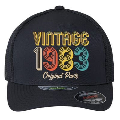 Vintage 1983 Original Parts 40th Birthday Flexfit Unipanel Trucker Cap