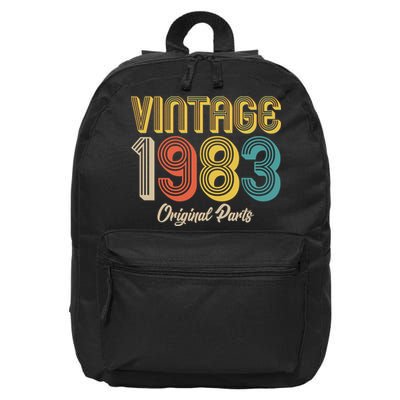 Vintage 1983 Original Parts 40th Birthday 16 in Basic Backpack