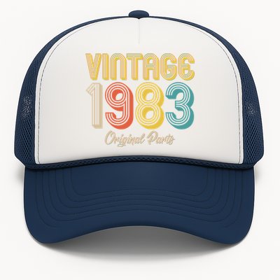 Vintage 1983 Original Parts 40th Birthday Trucker Hat