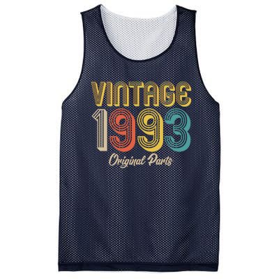 Vintage 1993 Original Parts 30th Birthday Mesh Reversible Basketball Jersey Tank