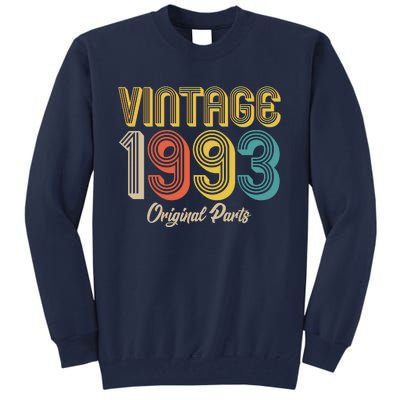 Vintage 1993 Original Parts 30th Birthday Tall Sweatshirt