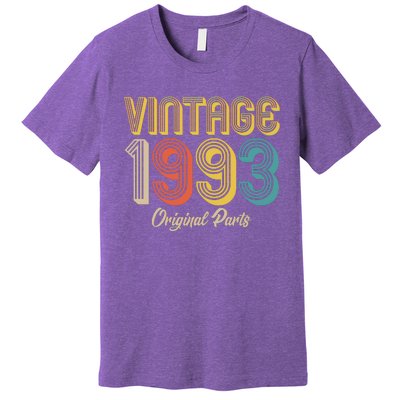 Vintage 1993 Original Parts 30th Birthday Premium T-Shirt