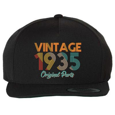 Vintage 1935 Original Parts 90th Birthday Wool Snapback Cap