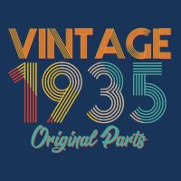 Vintage 1935 Original Parts 90th Birthday Apron