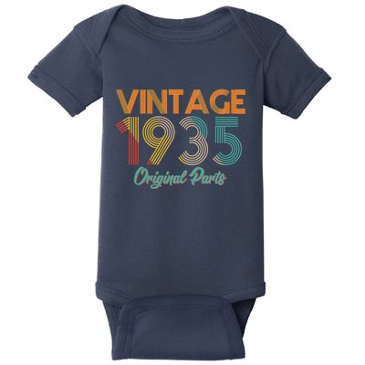 Vintage 1935 Original Parts 90th Birthday Baby Bodysuit