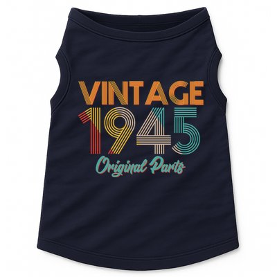 Vintage 1945 Original Parts 80th Birthday Doggie Tank