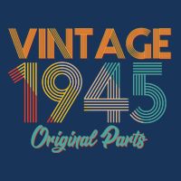 Vintage 1945 Original Parts 80th Birthday Bag