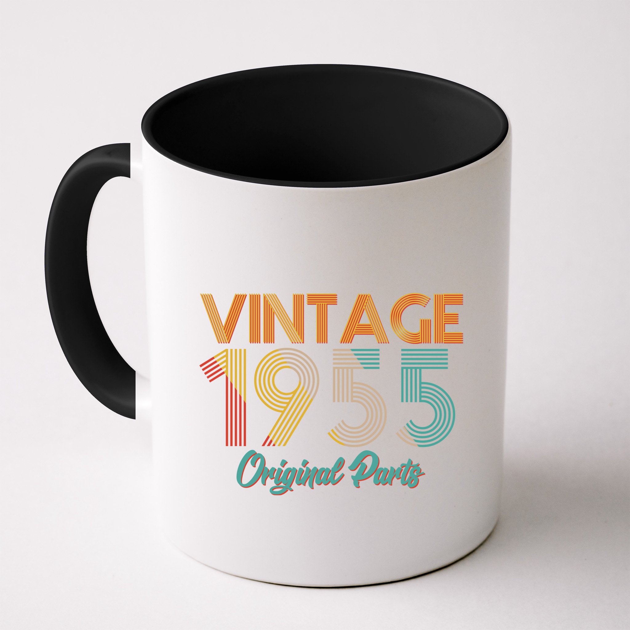 Vintage 1955 Original Parts 70th Birthday Mug