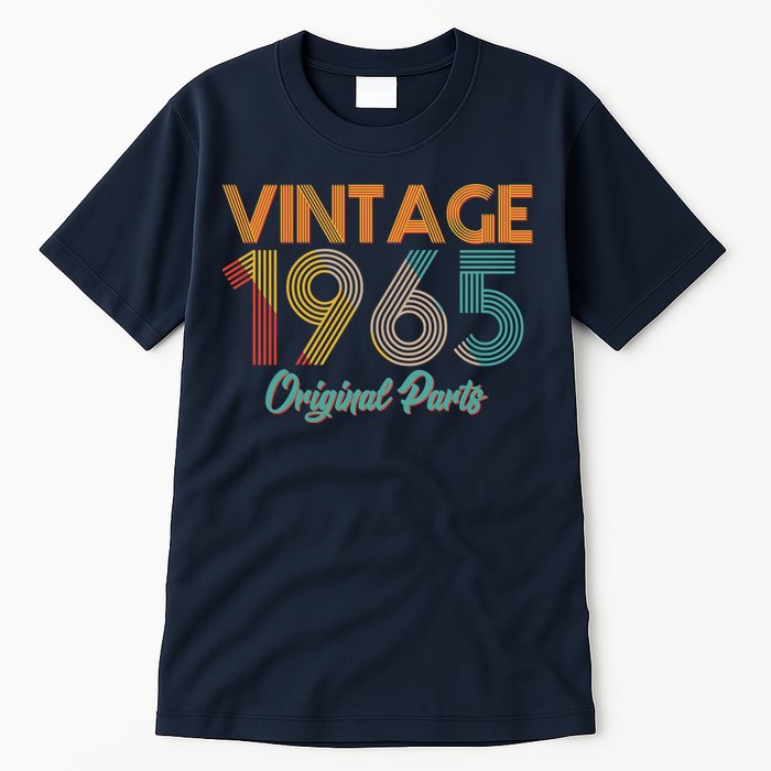 Vintage 1965 Original Parts 60th Birthday Tall T-Shirt