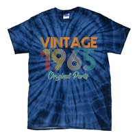 Vintage 1965 Original Parts 60th Birthday Tie-Dye T-Shirt