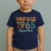 Vintage 1965 Original Parts 60th Birthday Toddler T-Shirt
