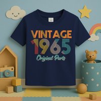 Vintage 1965 Original Parts 60th Birthday Toddler T-Shirt