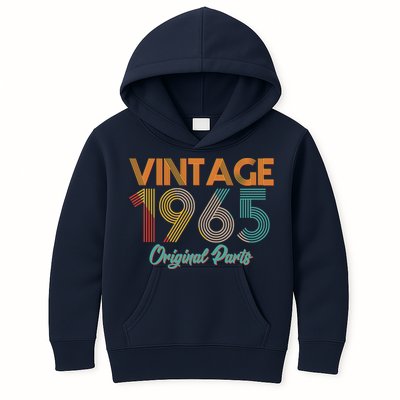 Vintage 1965 Original Parts 60th Birthday Kids Hoodie