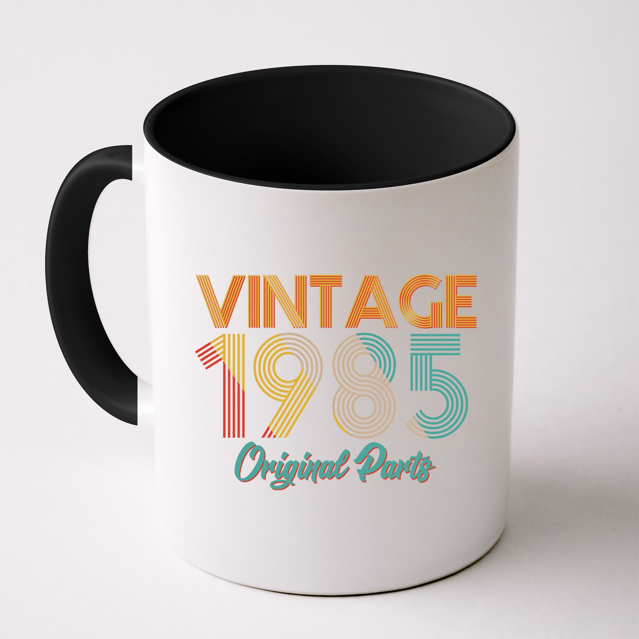 Vintage 1985 Original Parts 40th Birthday Mug