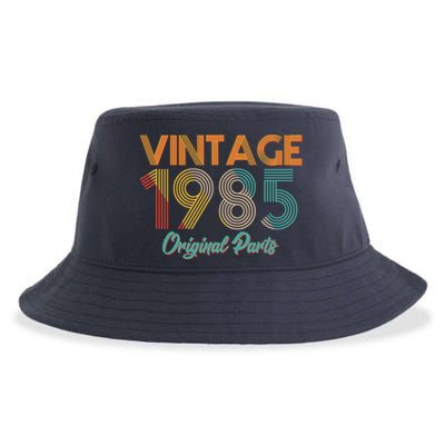 Vintage 1985 Original Parts 40th Birthday Sustainable Bucket Hat