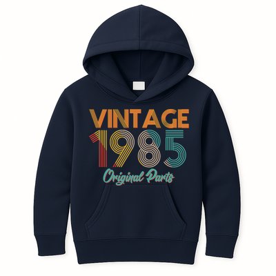 Vintage 1985 Original Parts 40th Birthday Kids Hoodie