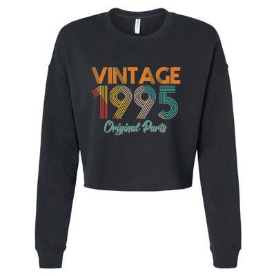 Vintage 1995 Original Parts 30th Birthday Cropped Pullover Crew