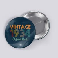 Vintage 1934 Original Parts 90th Birthday Button