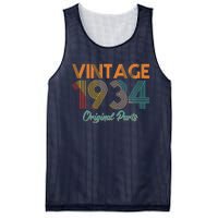 Vintage 1934 Original Parts 90th Birthday Mesh Reversible Basketball Jersey Tank