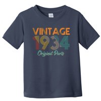 Vintage 1934 Original Parts 90th Birthday Toddler T-Shirt