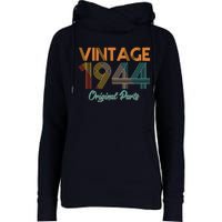 Vintage 1944 Original Parts 80th Birthday Womens Funnel Neck Pullover Hood