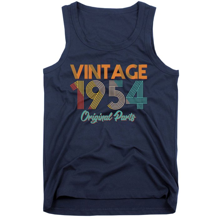 Vintage 1954 Original Parts 70th Birthday Tank Top