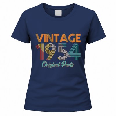 Vintage 1954 Original Parts 70th Birthday Women's T-Shirt