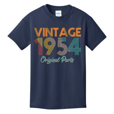 Vintage 1954 Original Parts 70th Birthday Kids T-Shirt