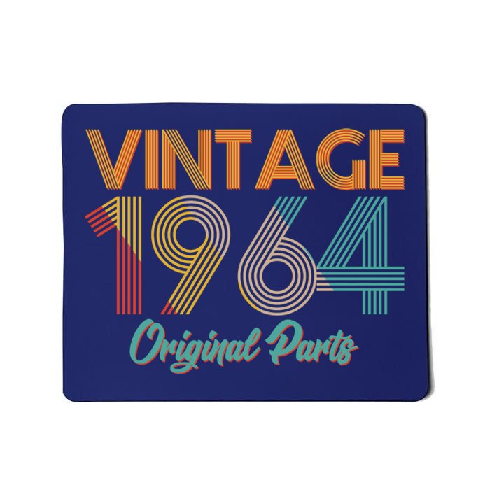 Vintage 1964 Original Parts 60th Birthday Mousepad