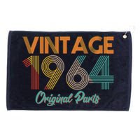 Vintage 1964 Original Parts 60th Birthday Grommeted Golf Towel