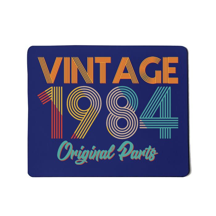 Vintage 1984 Original Parts 40th Birthday Mousepad