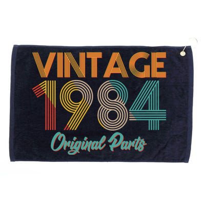 Vintage 1984 Original Parts 40th Birthday Grommeted Golf Towel