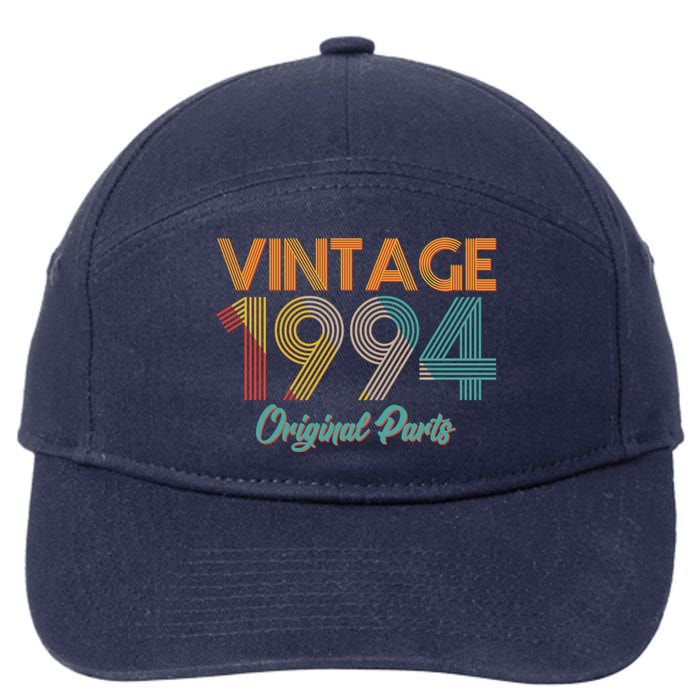 Vintage 1994 Original Parts 30th Birthday 7-Panel Snapback Hat