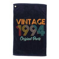 Vintage 1994 Original Parts 30th Birthday Platinum Collection Golf Towel