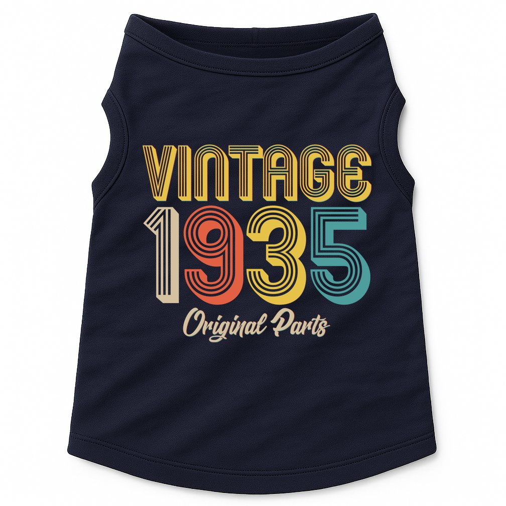 Vintage 1935 Original Parts 90th Birthday Doggie Tank