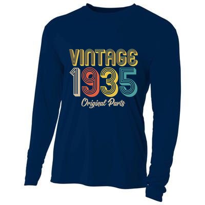 Vintage 1935 Original Parts 90th Birthday Cooling Performance Long Sleeve Crew