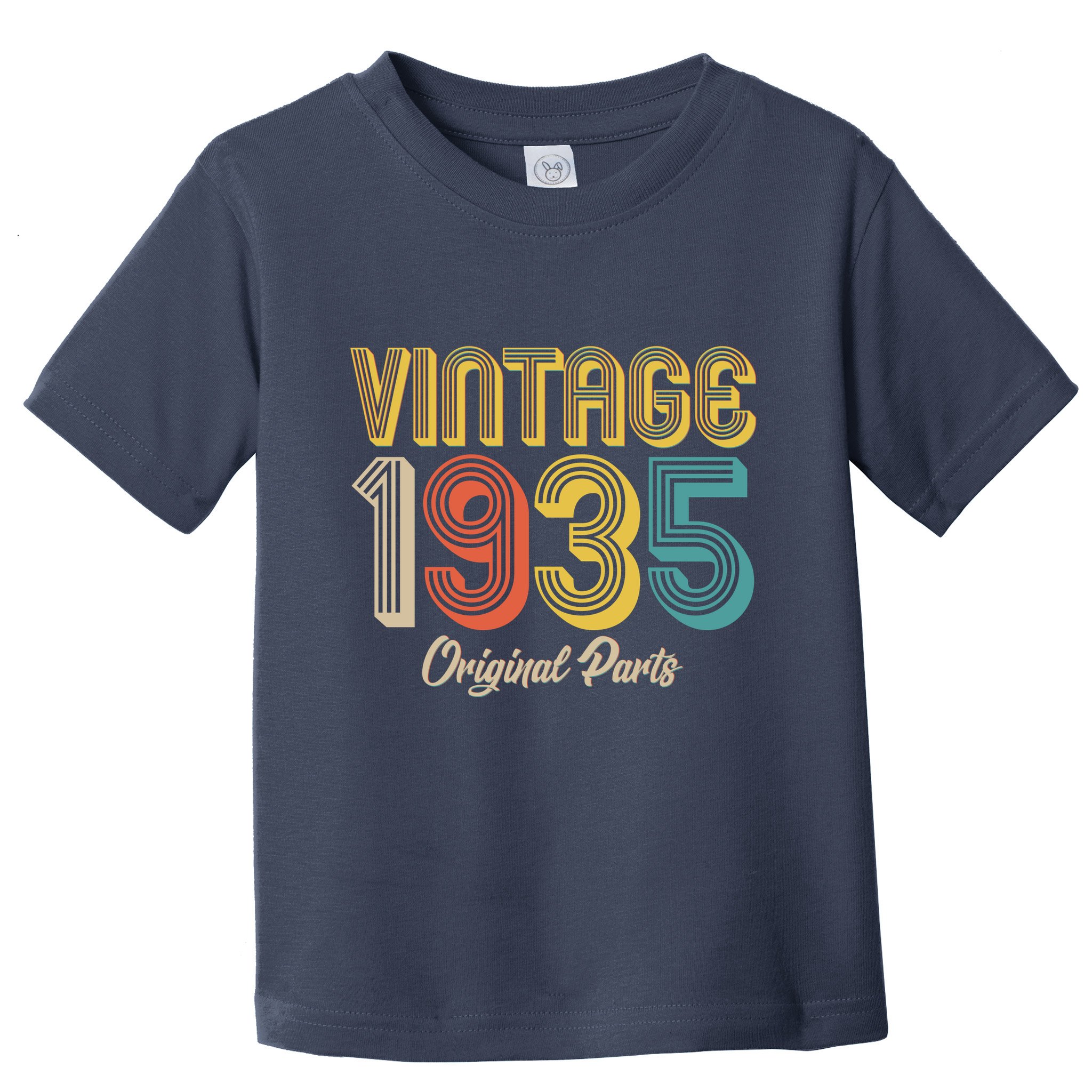Vintage 1935 Original Parts 90th Birthday Toddler T-Shirt