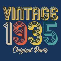 Vintage 1935 Original Parts 90th Birthday Toddler T-Shirt