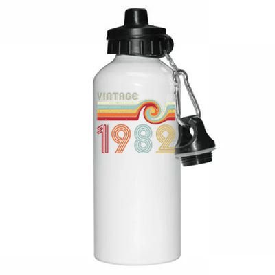 Vintage 1982 Retro Birthday Gift Aluminum Water Bottle 