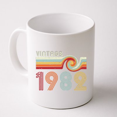 Vintage 1982 Retro Birthday Gift Coffee Mug